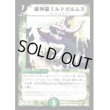 緑神龍ミルドガルムス【R】{DM2019/55/Y5}《自然》
