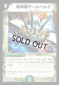 〔状態B〕緑神龍ザールベルグ【R】{DMC337/27}《自然》
