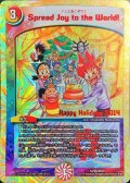 〔PSA10鑑定済〕SpreadJoytotheWorld!(デュエ友こぞりて)【-】{12/25/2014}《多》