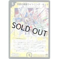 天武の精霊ライトニング・キッド【U】{P10/Y7}《光》