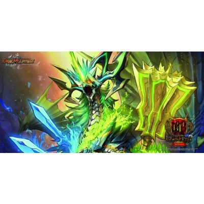 〔状態A-〕プレイマット『[GP2023-1st]流星のガイアッシュ・カイザー』【サプライ】{-}