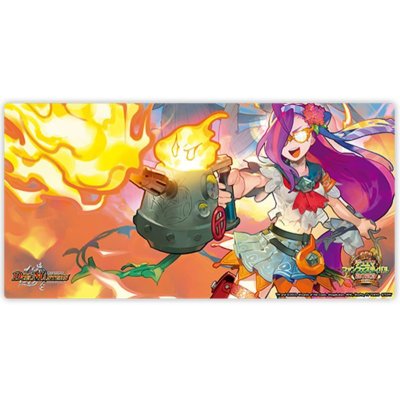 画像1: プレイマット『[ファンフェス2023]ドンドン火噴くナウ』【サプライ】{-}