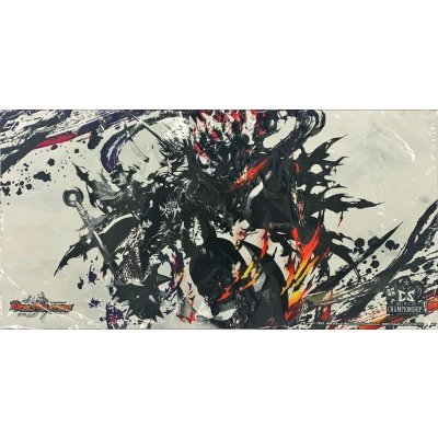 画像1: プレイマット『[超CSV](モノクロ)鬼ヶ大王 ジャオウガ』【サプライ】{-}