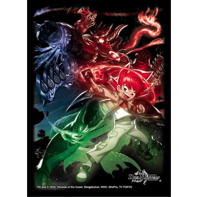 画像1: スリーブ『[DXカードスリーブ]切札勝太&カツキング-熱血の物語-銀トレジャーVer.』64枚入り【サプライ】{-}