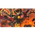 〔状態A-〕プレイマット『[GP2023-1st]切札勝太&カツキング-熱血の物語-』【サプライ】{-}