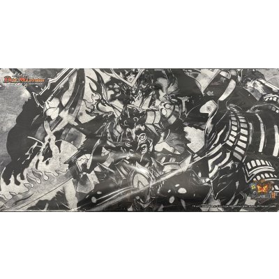 プレイマット『[超CSVI](モノクロ)ヴァルキリアス・武者・ムサシ「弐天」』【サプライ】{-}