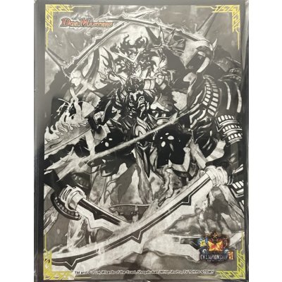 画像1: スリーブ『[超CSVI](モノクロ)ヴァルキリアス・武者・ムサシ「弐天」』60枚入り【サプライ】{-}