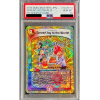 〔PSA10鑑定済〕SpreadJoytotheWorld!(デュエ友こぞりて)【-】{12/25/2014}《多》
