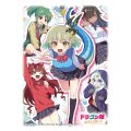 〔状態A-〕スリーブ『[DXカードスリーブ ]ドラゴン娘になりたくないっ!』64枚入り【サプライ】{-}