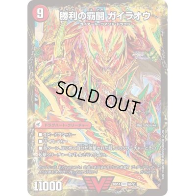 画像1: 〔状態C〕覇闘将龍剣ガイオウバーン/勝利の覇闘ガイラオウ【VIC】{BD146b/25/6a/25}《超次元》