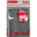 Fun Deal アルミインナースリーブ レギュラーサイズ 100枚 (64*89)【サプライ】{-}