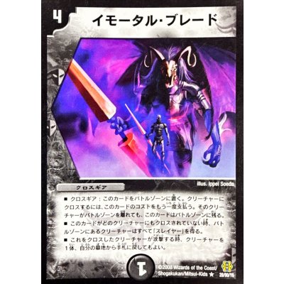 画像1: 〔状態B〕イモータル・ブレード【R】{DMC4228/90/Y6}《闇》
