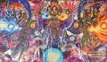 プレイマット『[デュエプレ]破壊龍神ヘヴィ・デス・メタル』【サプライ】{-}