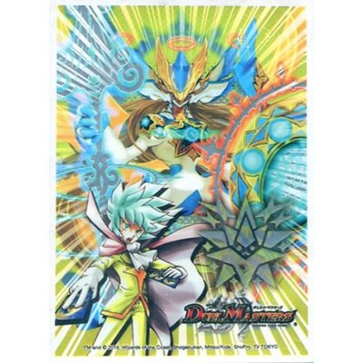 画像1: 〔状態A-〕スリーブ『[限定カードプロテクト]ルシファー&天革の騎皇士ミラクルスターVer.』42枚入り【サプライ】{-}