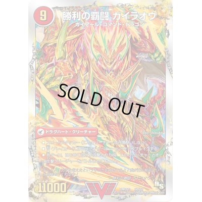 画像1: 〔状態C〕覇闘将龍剣ガイオウバーン/勝利の覇闘ガイラオウ【V】{DMD206b/22/6a/22}《超次元》