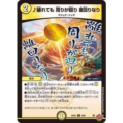 画像1: ♪離れても周りが廻り離回りなり【U】{25EX338/80}《光》