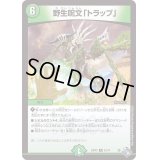 野生呪文「トラップ」【R】{22RP225/74}《自然》