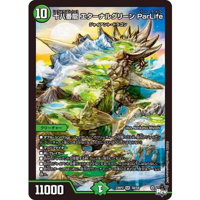 十八番龍エターナルグリーンParLife【SR】{23RP2S8/S8}《自然》