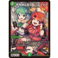 邪帝類五龍目ドミティウス【SR】{26EX314/100}《自然》