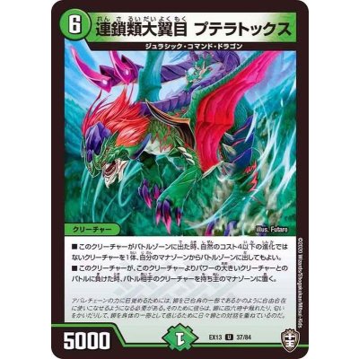 連鎖類大翼目プテラトックス【U】{EX1337/84}《自然》