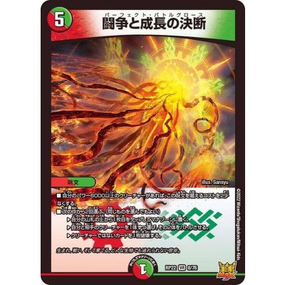 闘争と成長の決断【VR】{RP228/76}《多》
