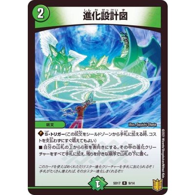 進化設計図【R】{SD179/14}《自然》