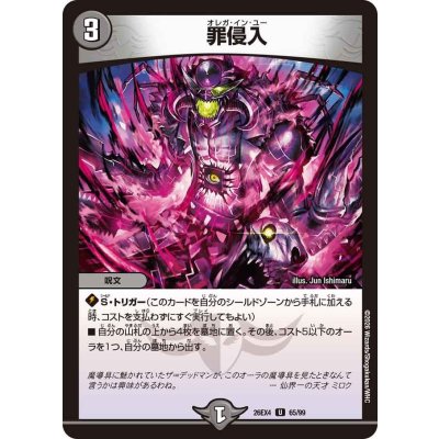 画像1: 罪侵入【U】{26EX465/99}《闇》