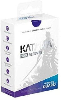 KATANASleevesStandardSize（紫）』100枚入り【サプライ】{-}《-》