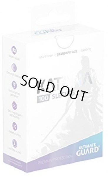 画像1: 『KATANASleevesStandardSize（白）』100枚入り【サプライ】{-}《-》 (1)