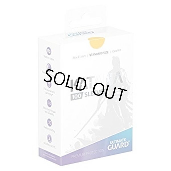 画像1: 『KATANASleevesStandardSize（黄）』100枚入り【サプライ】{-}《-》 (1)