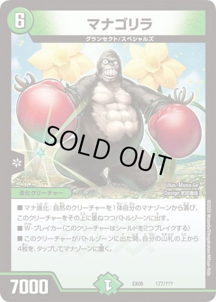 画像1: 〔状態A-〕マナゴリラ【-】{EX08177/???}《自然》 (1)