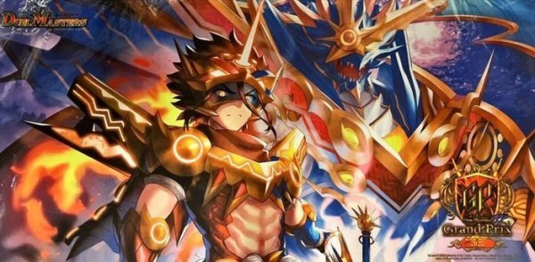 画像1: プレイマット『[GP2022]最終龍覇グレンモルト』【サプライ】{-} (1)