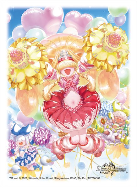 画像1: スリーブ『[DXカードスリーブ]チアスカーレットアカネ』64枚入り【サプライ】{-} (1)