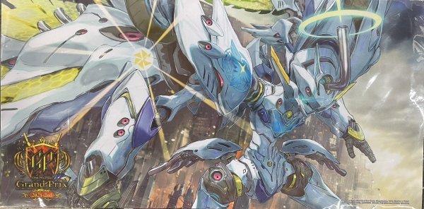 画像1: プレイマット『[GP2024-2nd]轟く覚醒レッドゾーンバスター』【サプライ】{-} (1)
