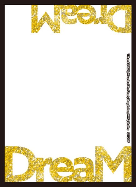 画像1: 〔状態A-〕スリーブ『[DXオーバーカードスリーブ]ドリームレアver.』【サプライ】{-} (1)