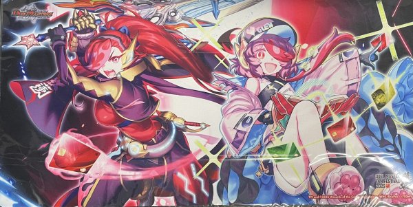画像1: プレイマット『[ファンフェス2025幕張]グラッサ＆タレット』【サプライ】{-} (1)