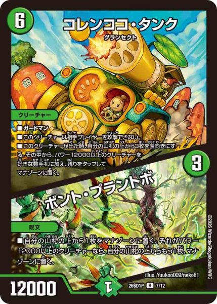 画像1: コレンココ・タンク/ボント・プラントボ【R】{26SD1P7/12}《自然》 (1)