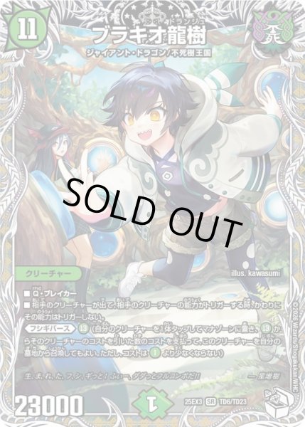 画像1: 〔状態A-〕ブラキオ龍樹【SR】{25EX3TD6/TD23}《自然》 (1)