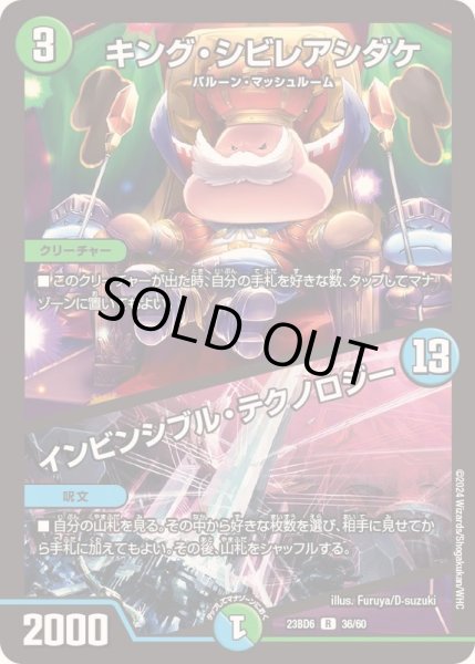画像1: キング・シビレアシダケ/インビンシブル・テクノロジー【R】{23BD636/60}《多》 (1)