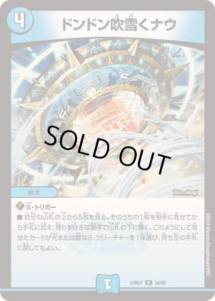 画像1: ドンドン吹雪くナウ【R】{23BD734/60}《水》 (1)