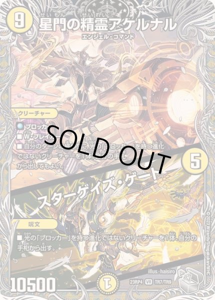 画像1: 〔状態A-〕星門の精霊アケルナル/スターゲイズ・ゲート【VR】{23RP4TR7/TR9}《光》 (1)