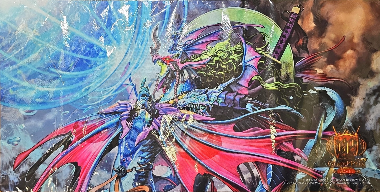 プレイマット『[GP2025-1st]斬隠蒼頭龍バイケン』【サプライ】{-}