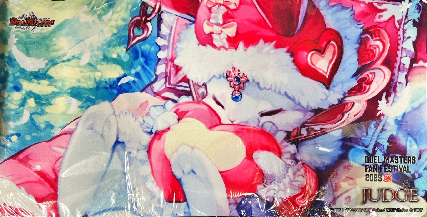デュエマ　ファンフェスティバル　眠りの森のメイ様　プレイマット　ジャッジプレマ デュエマ ファンフェスティバル 眠りの森のメイ様 プレイマット